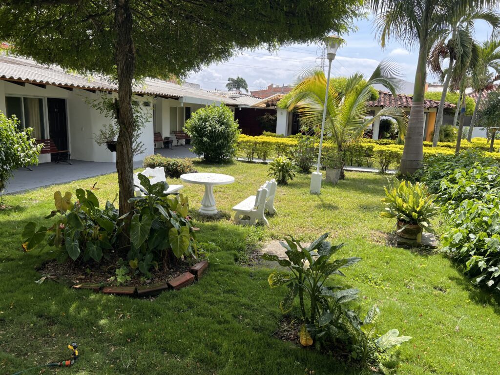 Zona de descanso entre las habitaciones