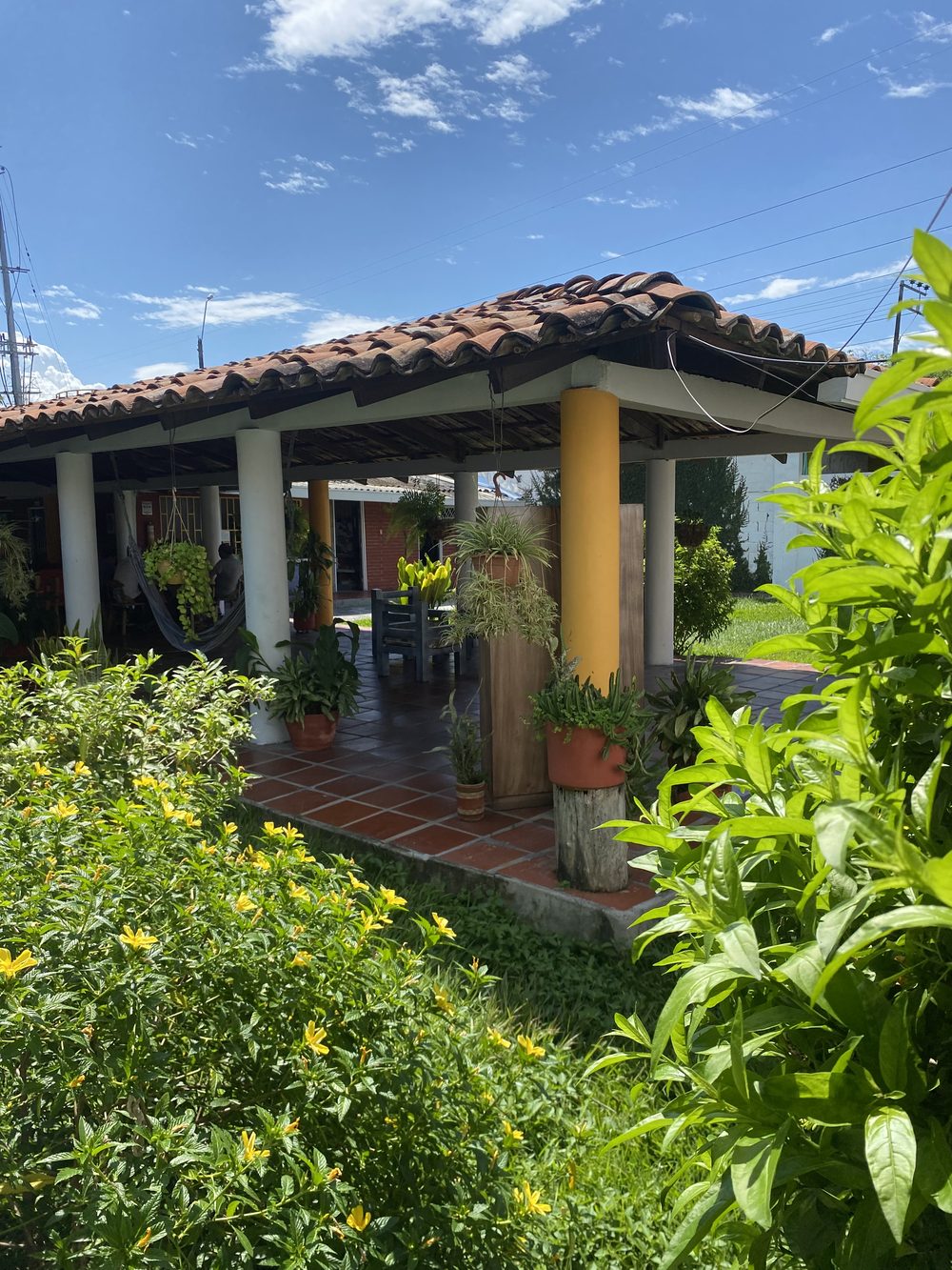 Terraza campestre